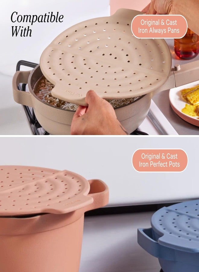 Our Place أداة القلي من السيليكون من أور بليس فيرليس فراي - ملحق للقلي من أولويز بان وبيرفكت بوت | مقاومة للتناثر، مقاومة للحرارة، سهلة التنظيف | فحم - Image 4