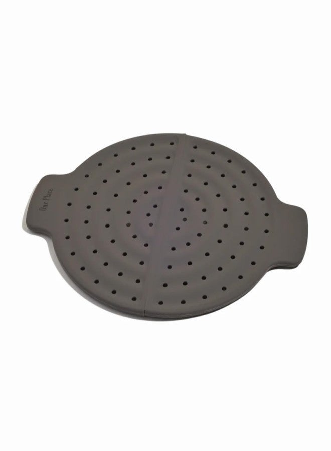 Our Place أداة القلي من السيليكون من أور بليس فيرليس فراي - ملحق للقلي من أولويز بان وبيرفكت بوت | مقاومة للتناثر، مقاومة للحرارة، سهلة التنظيف | فحم - Image 1