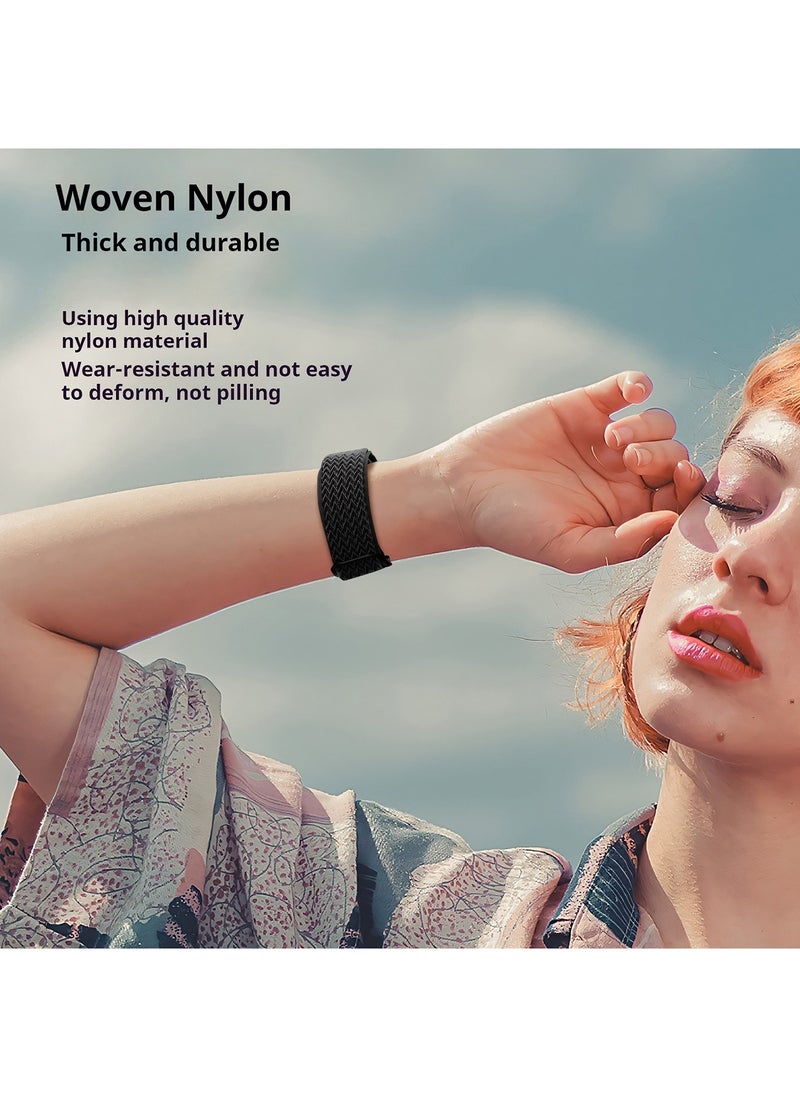 Umiwin - Braided Solo Loop Stretchy Strap Compatible with Apple Watch Band SE 38/40mm iWatch Series 7/6/5/4/3/2/1 - Image 1