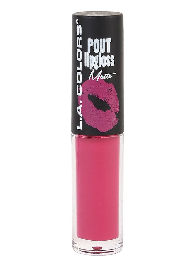 L.A. COLORS Pout Matte Lipgloss, Sweet Lips CLG634 - Image 1