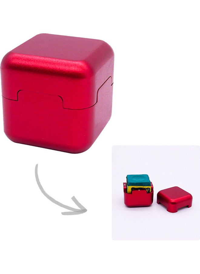 NIBEMINENT Aluminum Alloy Portable Cue Chalk Case  - Image 2