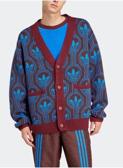 Adidas Knitted Logo Cardigan  - Image 3