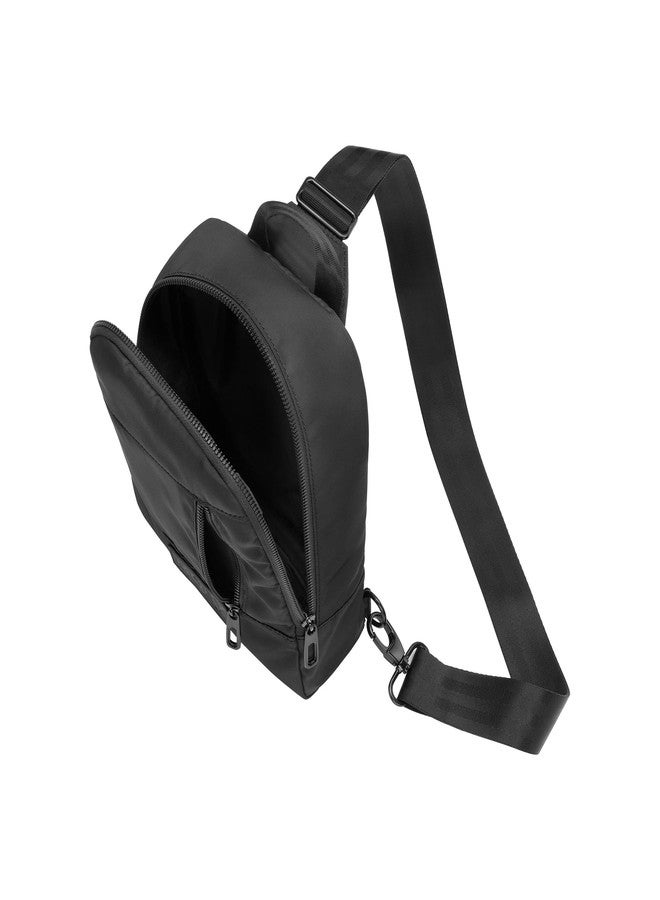 موبي حقيبة موبي ترانزيت كروس بودي - حقيبة كتف للنساء والرجال - أحزمة قابلة للتعديل لتناسب جميع المقاسات - أسود - Image 2