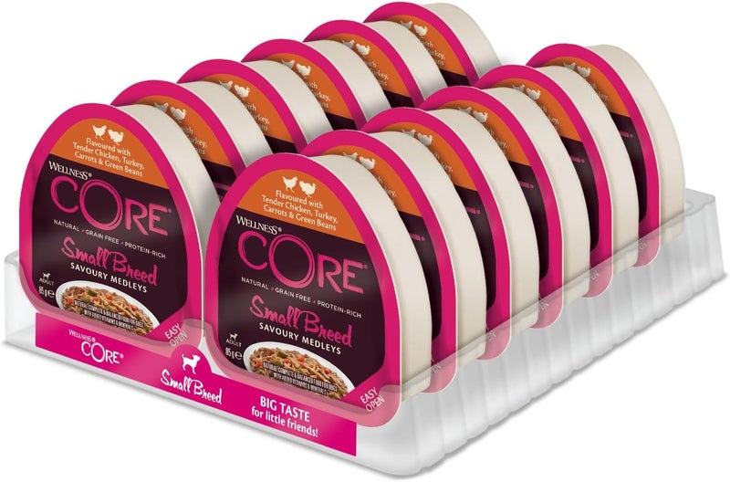 Wellness CORE Wet Food Chicken & Turkey for S Breed Dogs 85g - Image 1