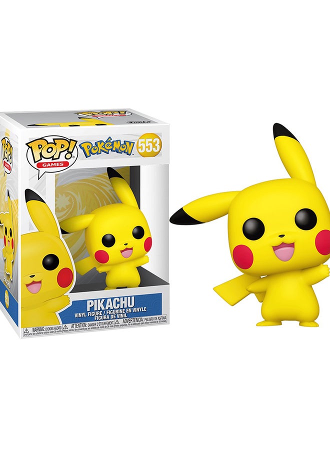 Funko Pop! Games: Pokemon - Pikachu (Waving), Collectible Vinyl Figures - Gift Idea - Official Merchandise - Toys for Kids & Adults - Model Figure for Collectors and Display - Image 3