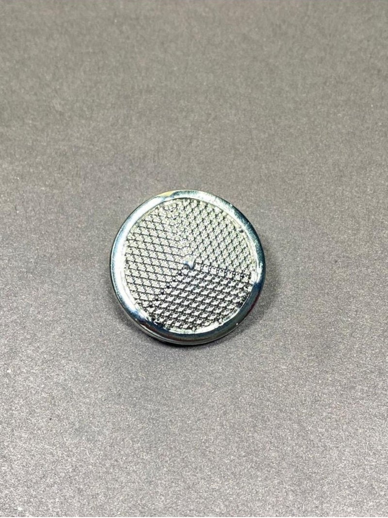 Karan Tuhafiye Karan Haberdashery Cardigan Vest Length Button Metallized (Plastic) Button Silver 18 cm Set of 6 - Image 4
