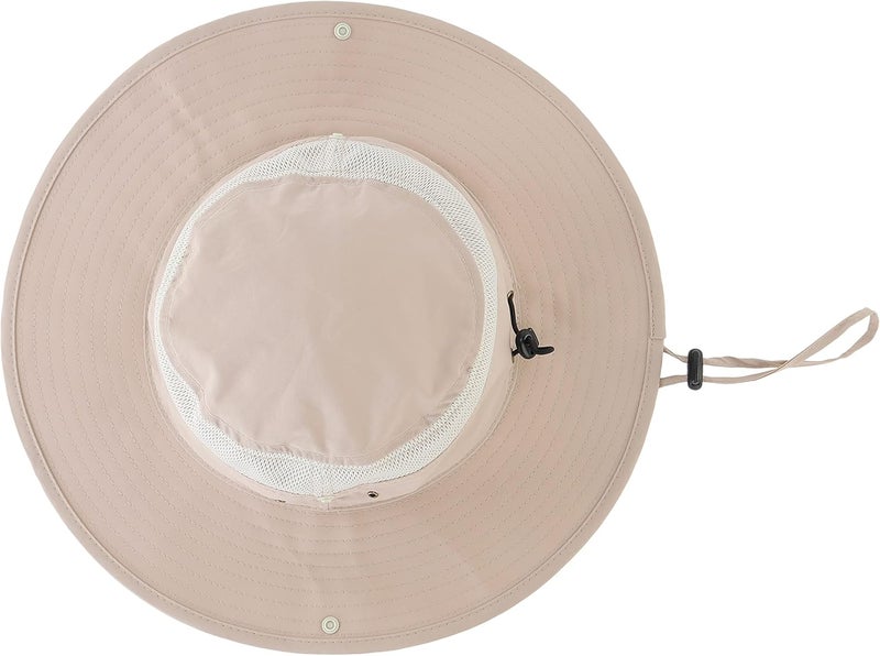 Connectyle Wide Brim Sun Hat for Men Breathable Cowboy Boonie Hat UPF 50+ Sun Protection Bucket Hat for Fishing Hiking - Image 3