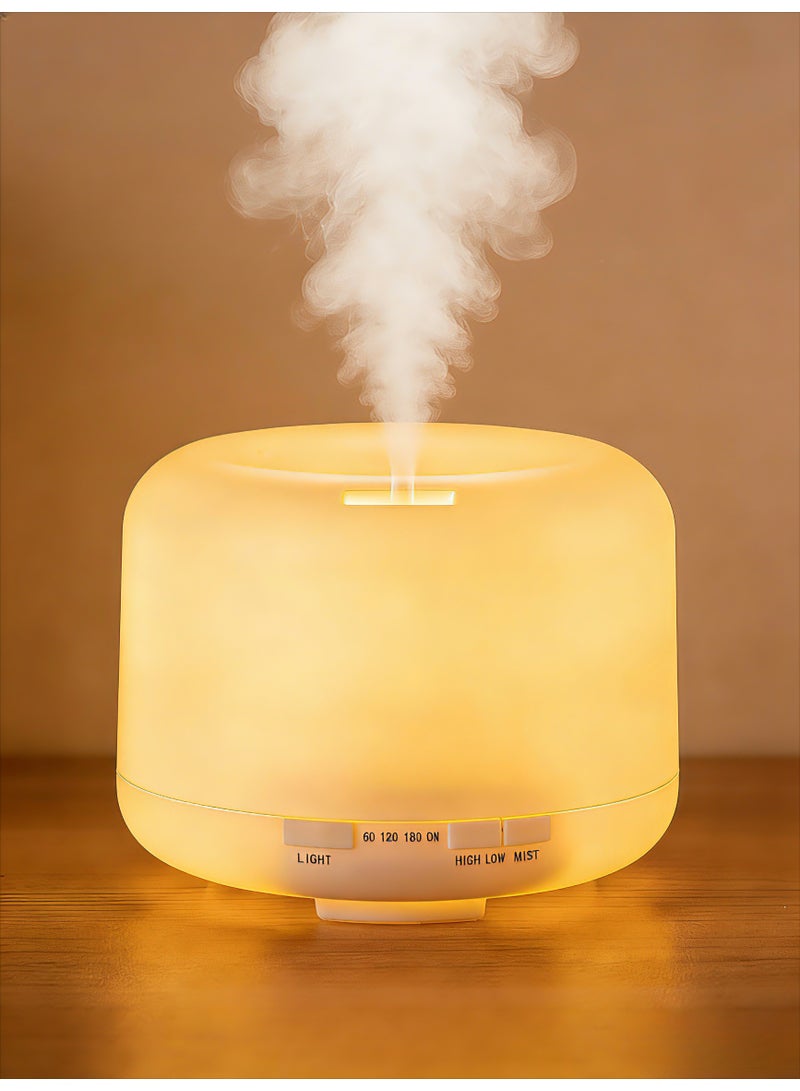 HFN Humidifier with LED Light 7-Colour, Humidifier for Essential Oil Diffuser and Air  Freshener Machine with Night Light Function, 20 Hours, Quiet - Image 1