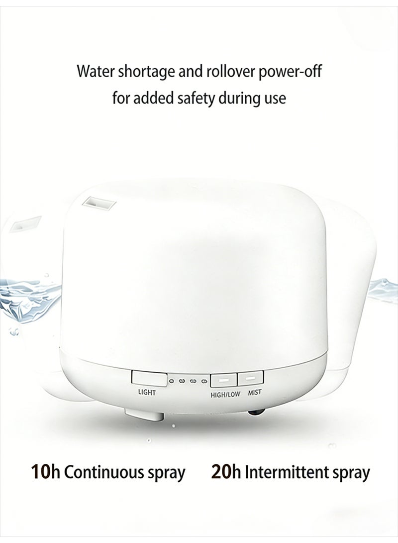 HFN Humidifier with LED Light 7-Colour, Humidifier for Essential Oil Diffuser and Air  Freshener Machine with Night Light Function, 20 Hours, Quiet - Image 5