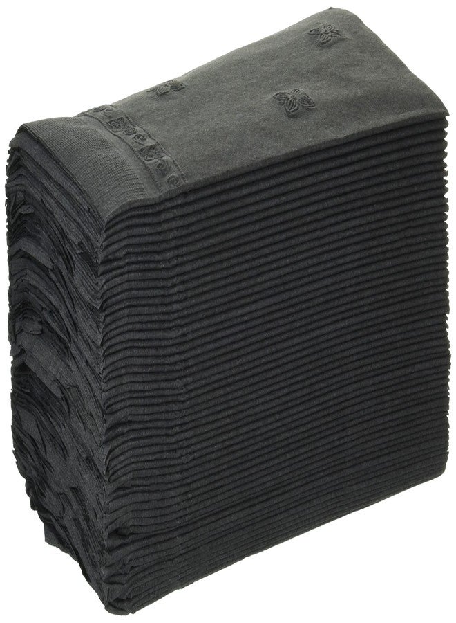 Perfectware 2 ply Black Paper Dinner Napkins- 50 Count - Image 2