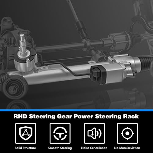 LONGKEES Power Steering Rack and Pinion Assembly FIT 2006–2011 Honda Civic 1.8L FA1 – Hydraulic Type w/Inner Tie Rods – Replace OE# 53601-SNA-A52 26-2718 53601-SNA-A04 - Image 3