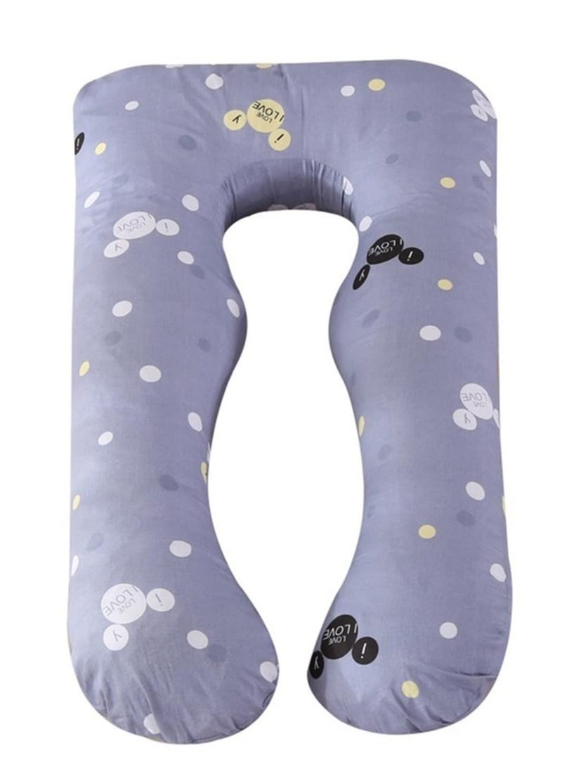 U-Shaped Maternity Pillow, Comfortable and Breathable Pregnant Pillow, Support for Abdomen, Legs - Image 2