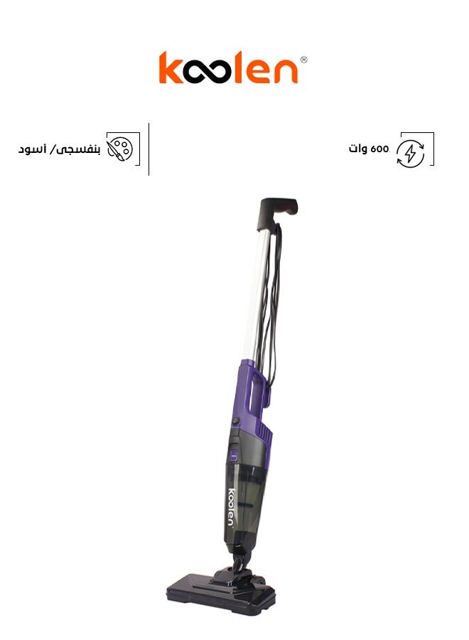 KOOLEN Handheld Vacuum Cleaner 600 W 806103002 Black/Purple - Image 1