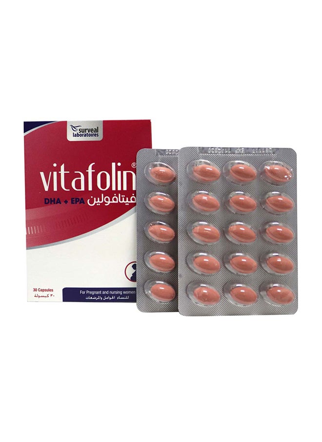 Vitafolin - كبسولات DHA + EPA 30 كبسولة - Image 1