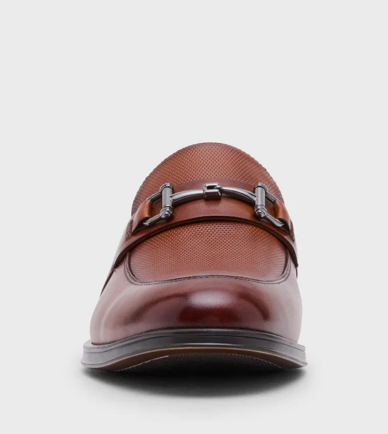 STEVE MADDEN Santino Horsebit Formal Slip-On Shoes