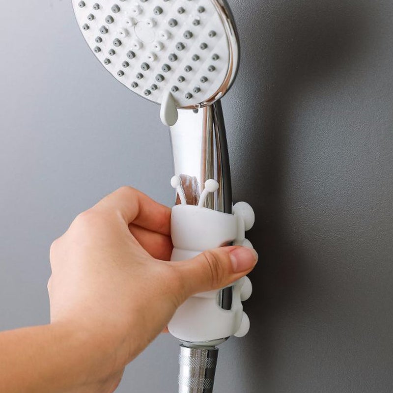 🚽 حامل دش يدوي بلاس كي م ن بدون الحاجة لأدوات لتركيب يدوم طويلا - Image 1