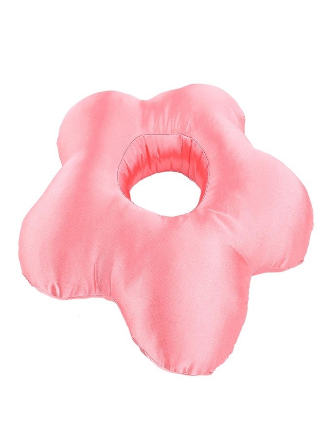 Yoidesu Ear Piercing Pillow with Ear Hole for and Ear Pain Ear Inflammation Pressure Sores for Side Sleepers, Flower Shape Side Sleeping Pillow Ear Guard Pillow - Image 2