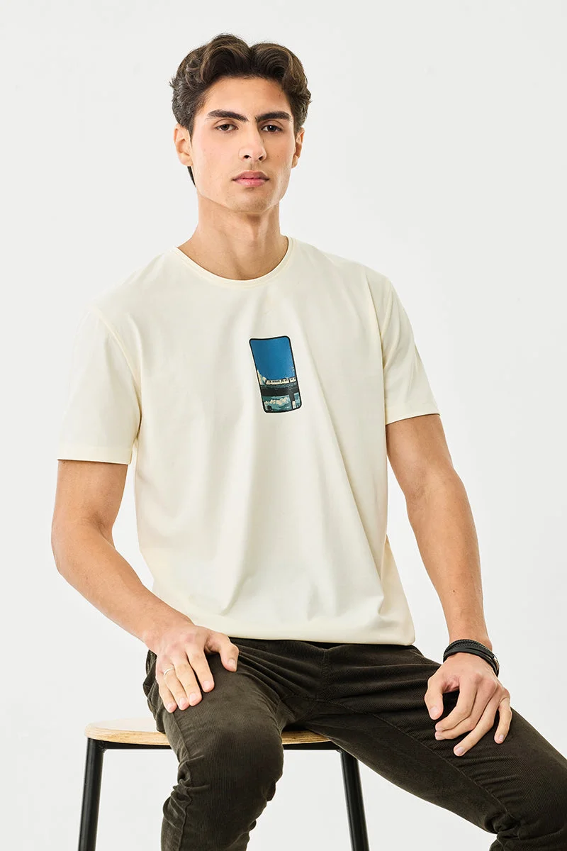 SNITCH Regular Fit Graphic T-Shirt