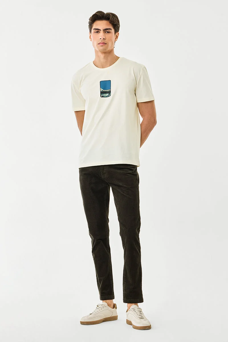 SNITCH Regular Fit Graphic T-Shirt