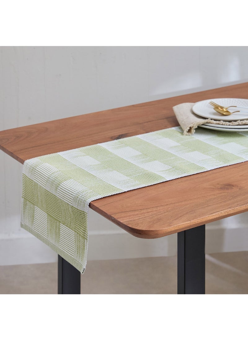 Home Box Chequre Runner 120 x 33 cm  - Image 1