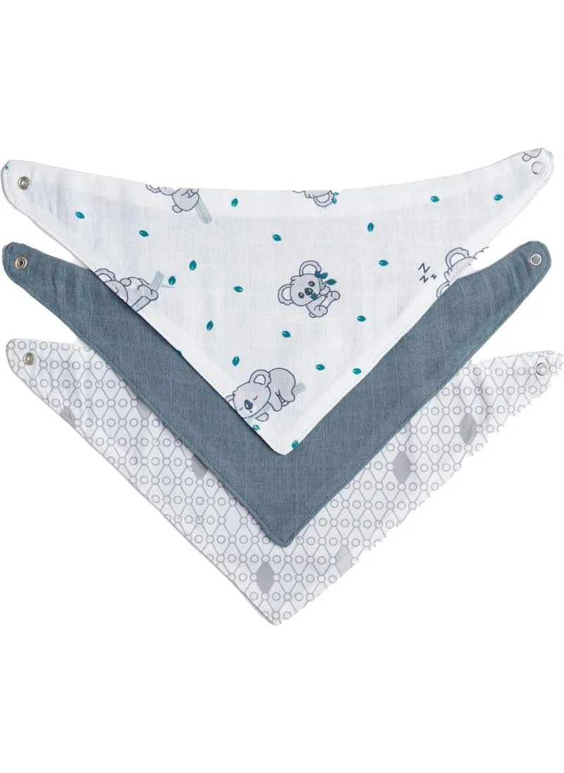 طفل يمشي Hero 3-Piece Baby-Child Scarf Bib Set Koala