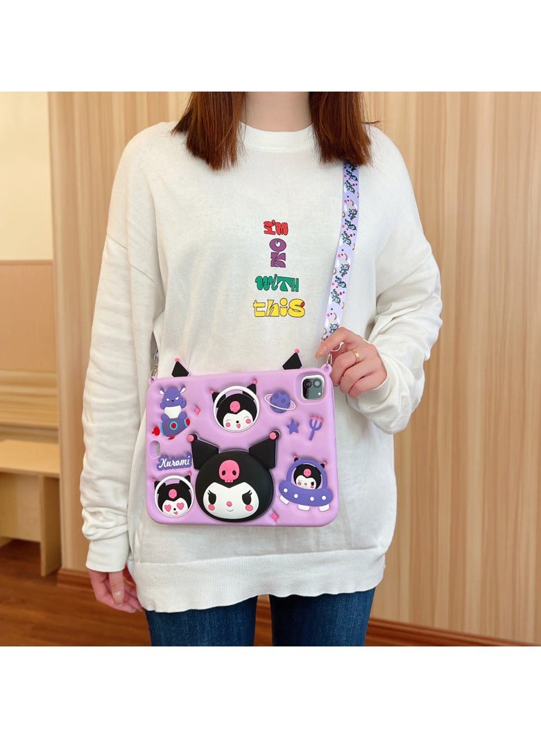 Cute Case Compatible with iPad 10th Generation 2022 10.9-inch, Kids Cute Case for iPad 10 with Stand - Image 3