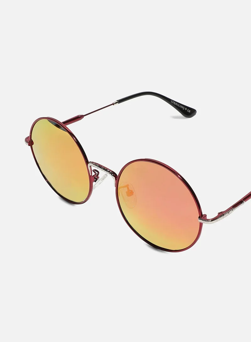 Haute Sauce Full Rim Round Sunglass