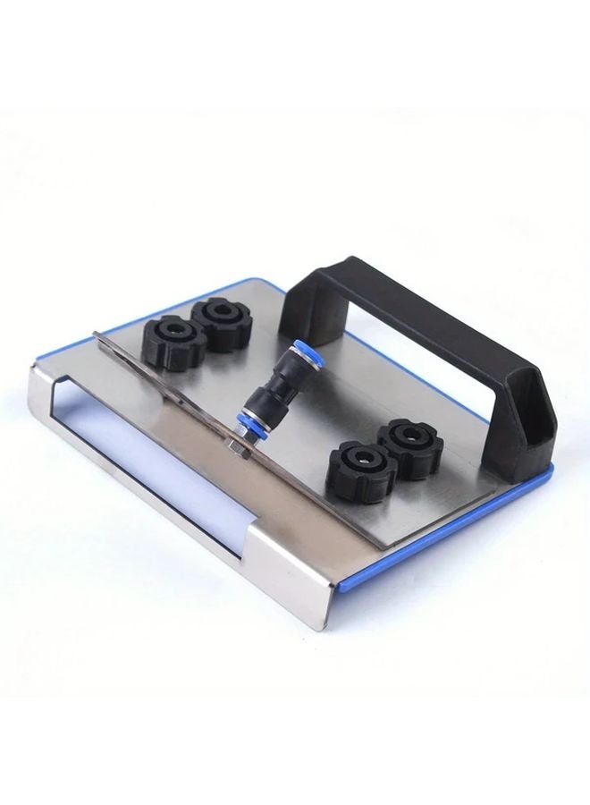 Silvery Stainless Steel Tile Corner Grinder Rack 45 Degree Bevel Cutting Tool For Ceramic Stone - Image 5