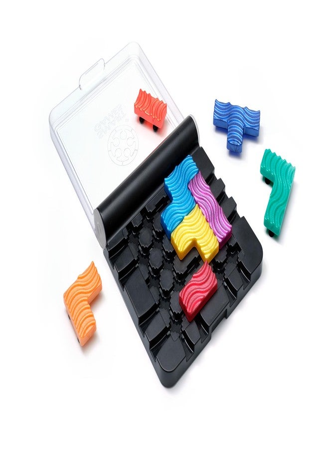 SmartGames IQ Flow – Travel Logic Sliding Puzzle Game with 120 Challenges, STEM Brain Teaser for Kids and Adults, Compact Single Player Sliding Puzzle, Ages 7+ - Image 3