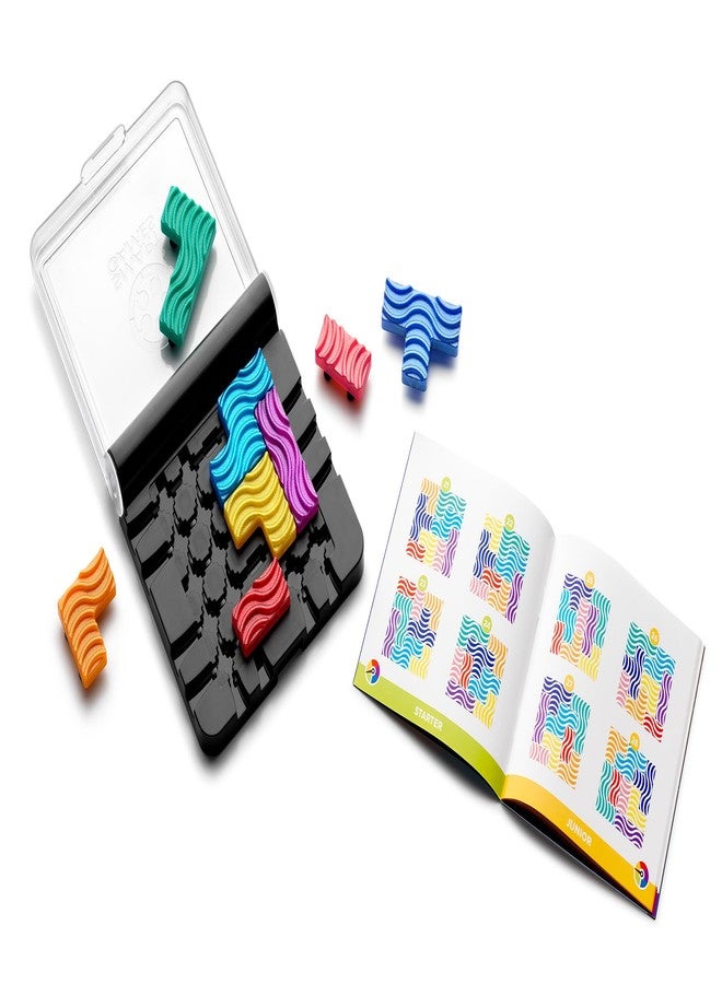SmartGames IQ Flow – Travel Logic Sliding Puzzle Game with 120 Challenges, STEM Brain Teaser for Kids and Adults, Compact Single Player Sliding Puzzle, Ages 7+ - Image 4