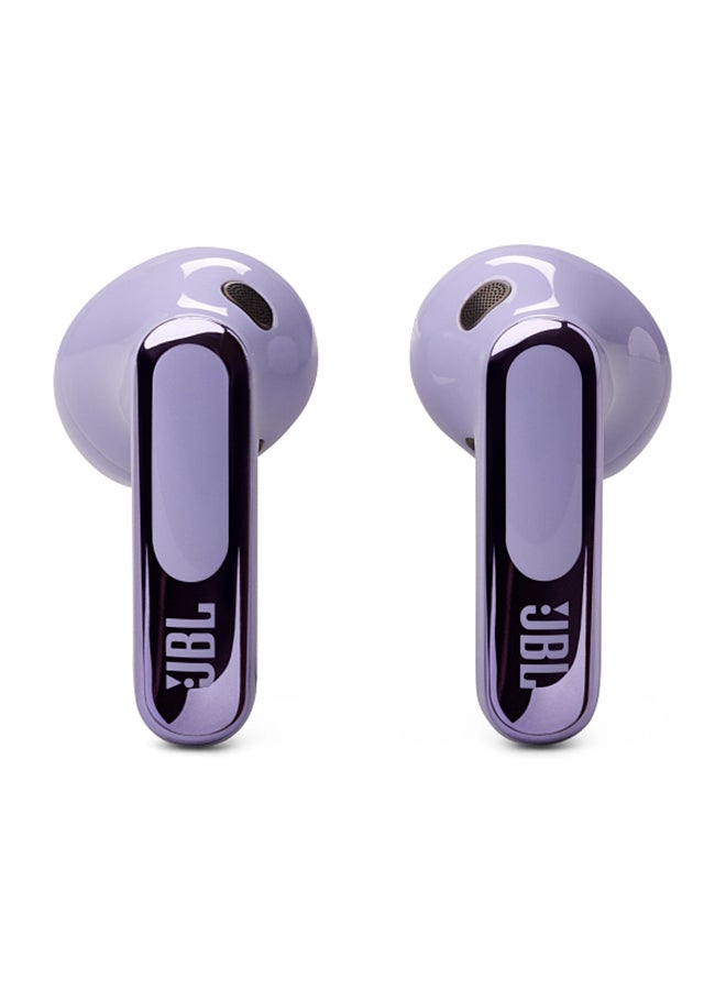 JBL Live Flex 3 True Wireless Noise Cancelling Open-Stick Earbuds Purple - Image 3