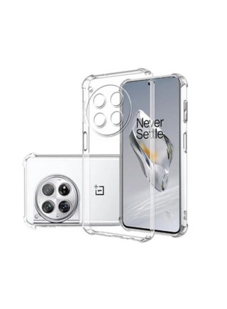 For Oneplus 12 Shockproof Silicone Back Defender Cover , Defender Corners and Semi Transparent Back Compatible With Oneplus 12 (6.82') (Clear) - pzsku/Z7837D78CAEC001616182Z/45/_/1721830914/540b9146-cef1-47ec-bea9-f2ef85d9247c