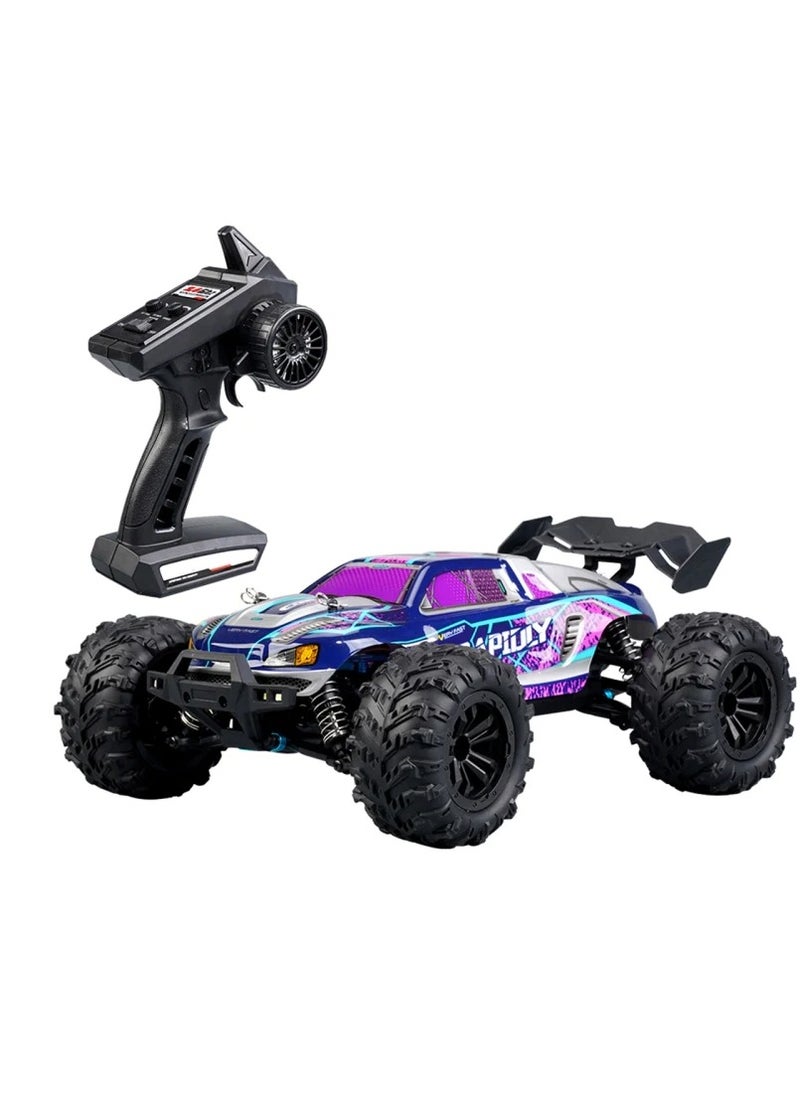 Generic - SCY 16101 1/16 2.4G 4WD 35km/h RC Car Model Full Proportional Control Big Foot Off Road Truck RTR Vehicle Toys - Blue - Image 1