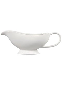 Le Creuset Le Creuset Heritage Stoneware Gravy Boat, White  - Image 1
