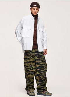 Mei Stylish Unisex Casual Buttondown Trucker Jacket Shirt  - Image 4