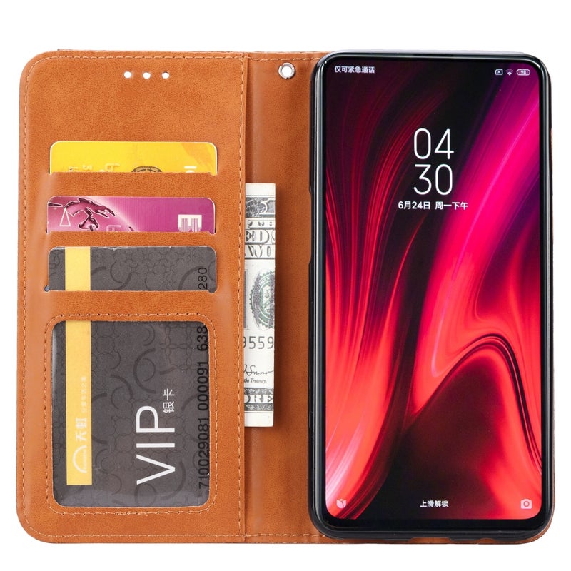 HuHa Protective Cover For Honor 9X Pro/Huawei Y9S /Honor 9X （No Fingerprints Version） Knead Skin Texture Horizontal Flip Leather Case  with Photo Frame & Holder & Card Slots & Wallet(Black) - Image 4