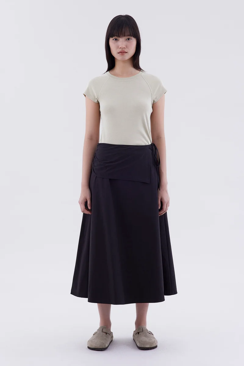 Taia Wrap Layer Skirt