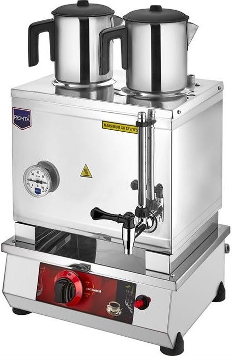 REMTA 30 Model 2 Teapot Natural Gas (CE) Plateless Tea Stove 24 lt 
