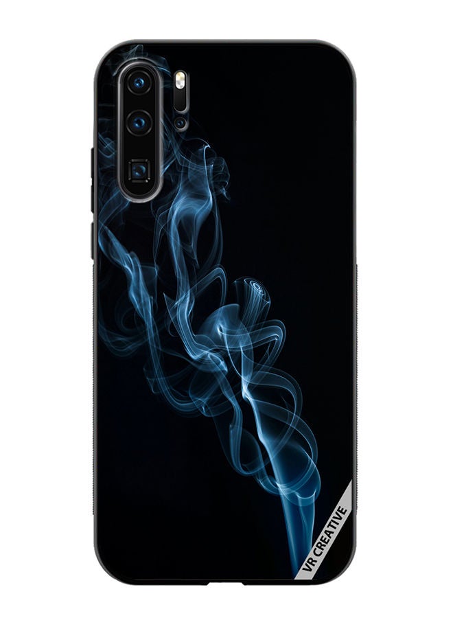 VR CREATIVE Protective Case Cover For Huawei P30 Pro Blue Layers Design Multicolour - Image 1