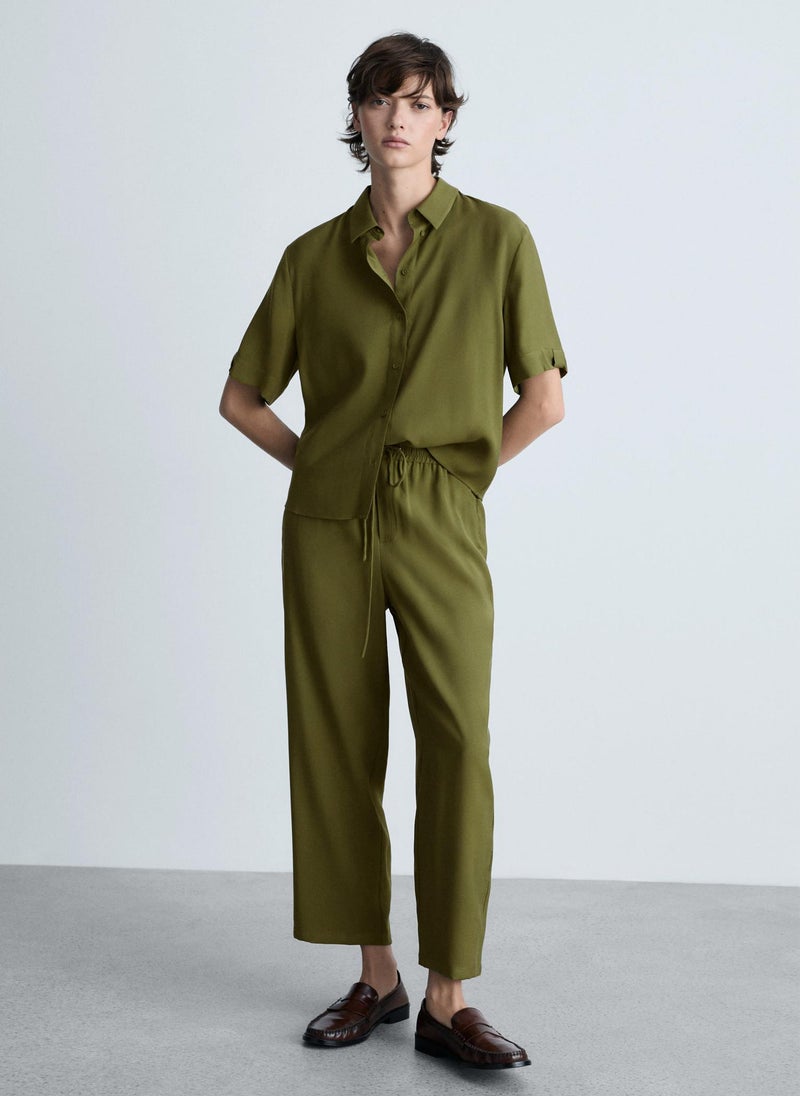 MANGO Straight Suit Trousers  - Image 5
