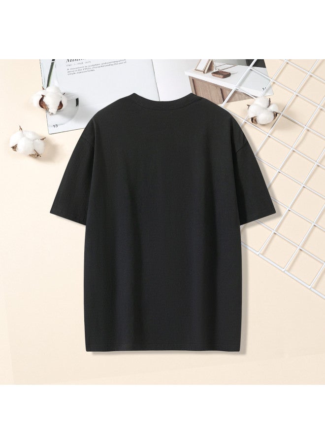 Tucano men's Round Neck T-shirt - Summer Color Block Print Casual Short Sleeve Tee - Image 3
