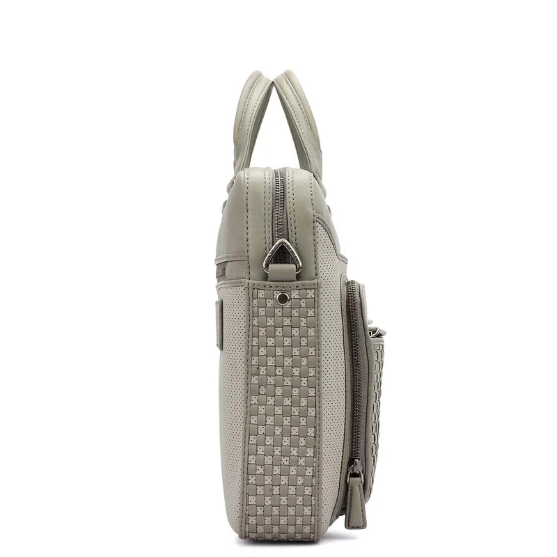 Da Milano L.Grey Imprint Laptop Bag (S)  | Best Price UAE