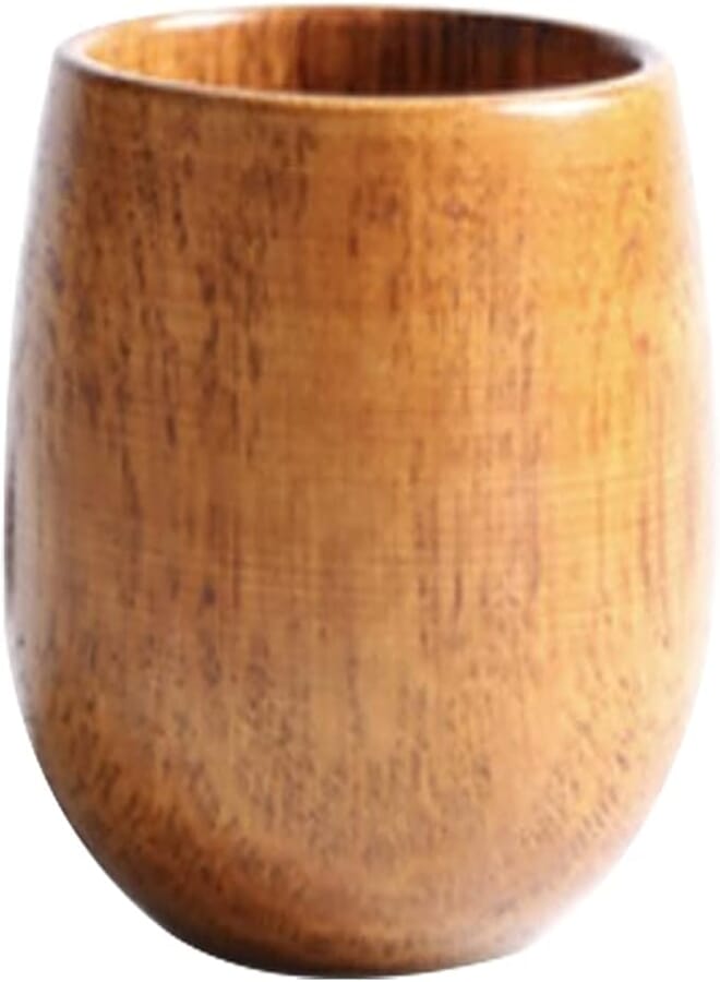 weeman Wooden Tea Cups Top Grade Natural Solid Wood Tea Cup,Wooden Teacups Coffee Mug Wine Mug for drinking Tea Coffee Wine Beer Hot Drinks,100-200 ML