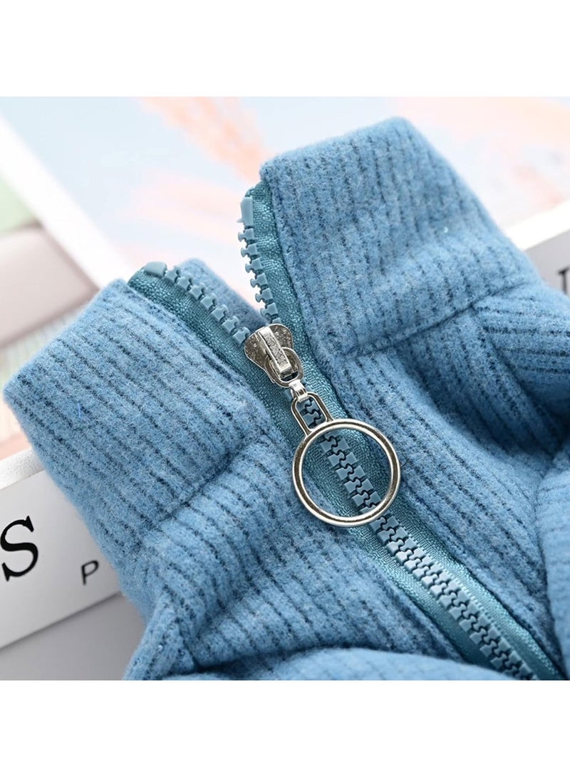 Pet Zipper Slim Fit Fall And Winter Sweater - Image 5
