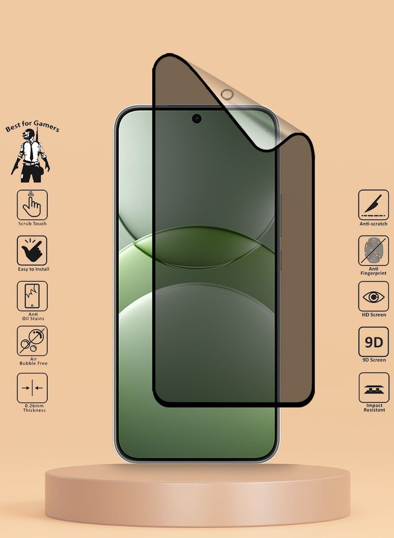 Techie Full Cover Matte Ceramic Privacy Screen Protector for Huawei Nova 13 5G – Anti Fingerprint, Bubble Free Easy Installation - Image 2