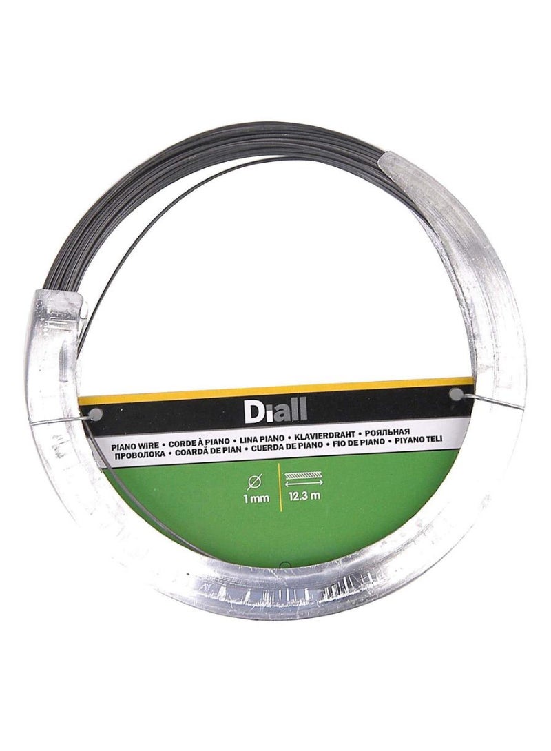 ACE Diall Steel Piano Wire 1mm x 12.3m