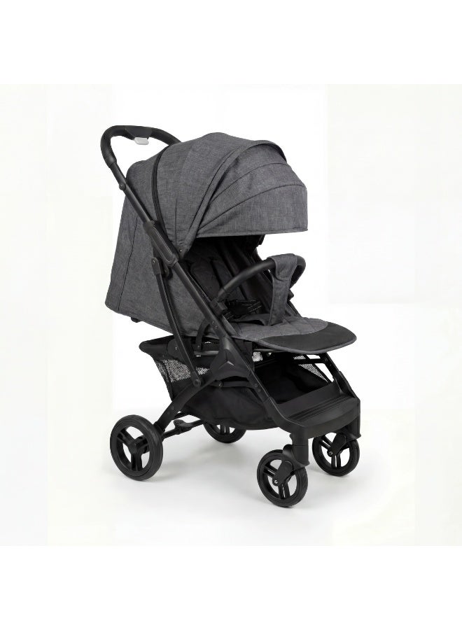 Nobumi Ultra-Lightweight Aluminum Premium Baby Stroller – All-Wheel Independent Suspension, 360° Swivel Rubber Tires, & Integrated Travel Trolley System - Image 1