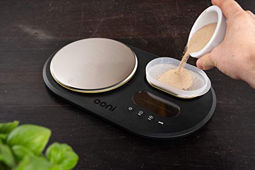 Ooni Dual Platform Digital Scales - Digital Baking Cooking Scales - Digital Kitchen Food Scales - LCD Display with Batteries - Ooni Pizza Oven Accessories - Image 5