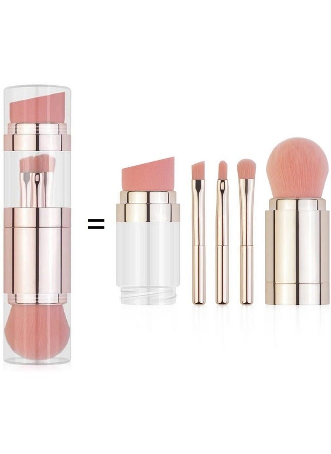 5 In 1 Makeup Brush Set Professional Convenience Travel Size (Pack Of 5) - pzsku/Z7839276DDB4499927322Z/45/_/1733729624/ceb120d3-8bdd-404b-91d0-a323457c25e4