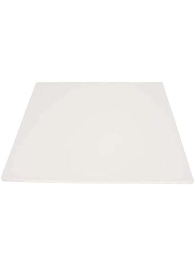 School Smart ورق ملصقات سكة حديد مدرسة سمارت، 22 × 28 بوصة، 6 طبقات، أبيض، عبوة من 25 - Image 1